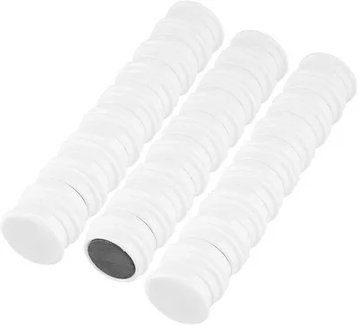 Produktbild von Starke Magnete Ø 24 mm weiß 50 Stück für Kühlschrank