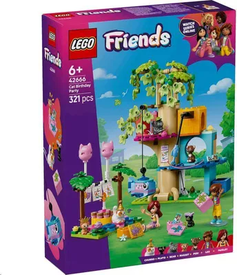 Obrázek produktu pro Narozeninová oslava a domek na stromě LEGO Friends Cat
