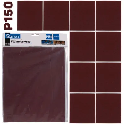 Produktbild von Schleifpapier, 230 x 280 mm, Körnung P150, Artikelnummer 61601