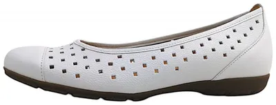 Immagine prodotto di Scarpe da donna Gabor, mocassini, ballerine, colore bianco, casual