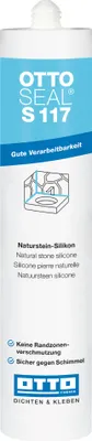 Produktbild von OTTOSEAL Silikon S-117 310ML C01 WEISS - 1601401