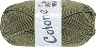 Produktbild von Lana Grossa Cotone 087 Oleandergrün 50g