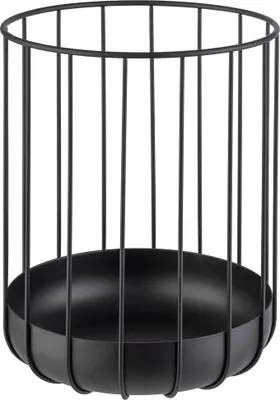 Produktbild von APS 30211 Brot- und Obstkorb URBAN, Metall, Ø 22,5 cm, Höhe 28 cm, schwarz