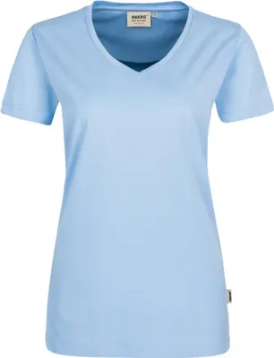 Produktbild von Women-V-T-Shirt Performance - Ice-Blue - Größe Xl