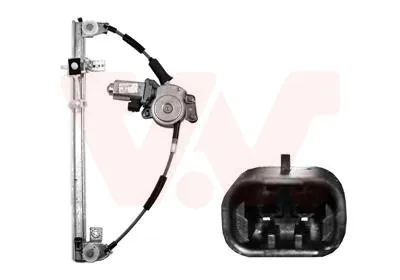Produktbild von VAN WEZEL 1640261 Elektrischer Fensterheber Vorne Links für FIAT MULTIPLA (186)