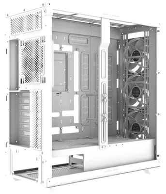 Produktbild von Thermaltake AX500, Full Tower, PC, Weiß, ATX, EATX, micro ATX, Mini-ITX, SSI CEB, SSI EEB, SPCC, Stahl, Gehärtetes Glas, 18,5 cm