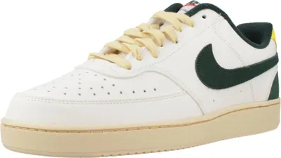 Produktbild von Nike Court Vision Low Herrenschuhe, Weiß/Grün/Gelb, Größe 42