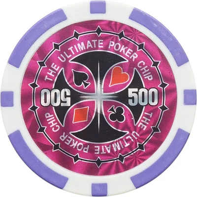 Produktbild von Pegasi Pokerchip 500 - 11.5g - Casino Pokerchips - Spielchips Wertmarken - Poker Chips - Casino Pokerset - Texas Hold'em Poker Chips - Poker-Chips - 25 stücks