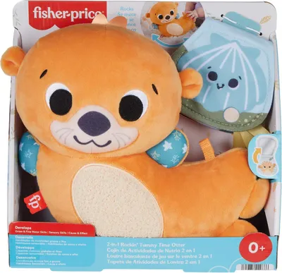 Immagine prodotto di Fisher Price Lontra di peluche con libro HXG96