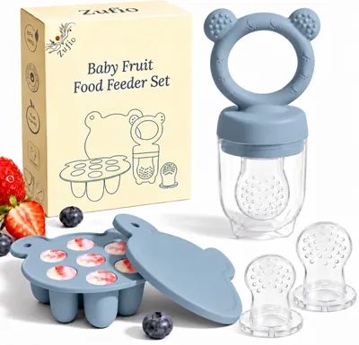 Obrázok produktu pre Silikónový odmerný pohár na dojčenskú výživu s nádobou na mrazenie materského mlieka