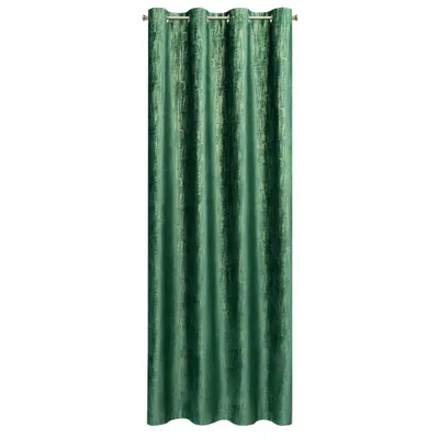 Produktbild von Vorhang marsala dunkelgrün 140x250 cm  Ösen Ösenvorhang