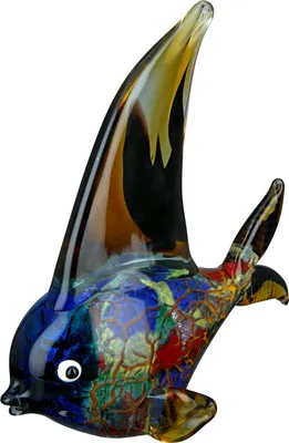 Produktbild von Casablanca by Gilde Dekofigur Fisch Pondo mundgeblasen H. 27 cm,39955