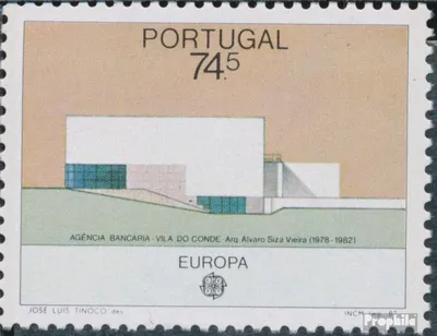 Produktbild von Briefmarken Portugal 1987 Mi 1722 (kompl.Ausg.) postfrisch Architektur