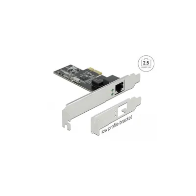 Produktbild von DeLOCK PCI Express x1 Karte 1 x RJ45 2,5 Gigabit LAN RTL8125, Eingebaut, Kabelgebunden, PCI Express, Ethernet, 2500 Mbit/s