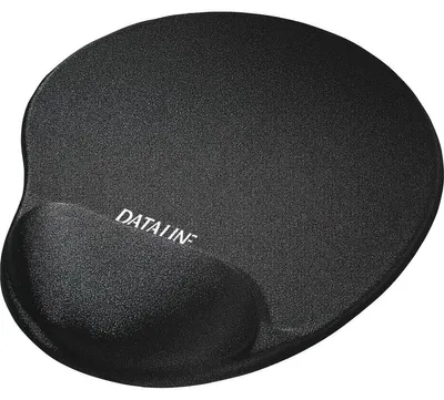 Image de Tapis de souris Dataline 67106 23x3x26cm Élasthanne noir