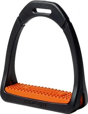 Produktbild von Compositi Profile Premium Steigbügel Schwarz 12 cm Schwarz 12 cm
