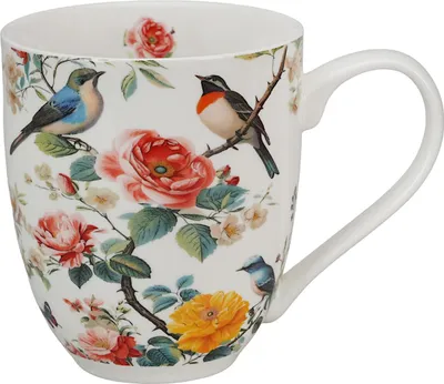 Produktbild von DUO Flowers Classic XXL Becher 1000 ml APRIL, New Bone China Porzellan