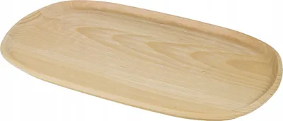 Zdjęcie produktu dla DREWNIANY TALERZ OWALNY półmisek 31x20 buk