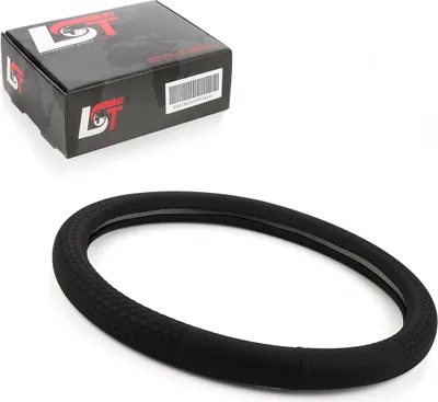 Produktbild von Lenkradbezug Ø 38x9 cm schwarz für ALFA ROMEO für SUBARU für TOYOTA für FIAT