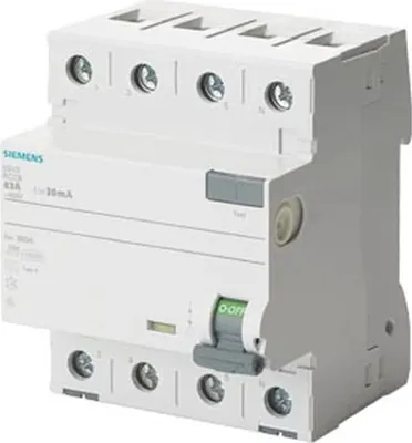 Zdjęcie produktu dla Siemens FI-SCHUTZ TYP F 40/4 30MA (5SV3344-3)