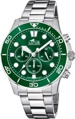 Produktbild von Lotus L18756_2 Herren-Armbanduhr, Edelstahl-Gehäuse, Metall-Armband