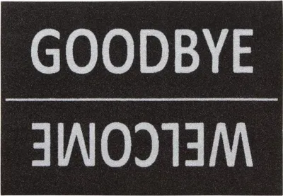 Produktbild von Fußmatte Diavolo Welcome/Goodbye black, 39 x 58 cm