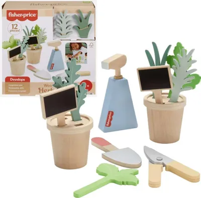Image de Fisher Price Little Wooden Gardener Set