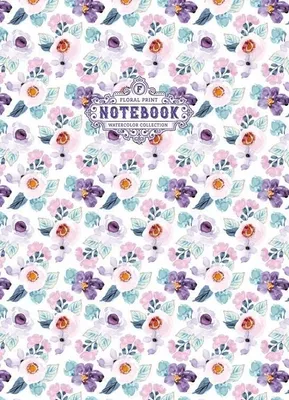 Produktbild von Dekoratives Notizbuch 145 x 197 mm 64 karierte Seiten mit Blumenmotiv