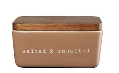 Obrázek produktu pro ASA Butterdose, salted & unsalted  15 x 10 cm, h. 7,8 cm