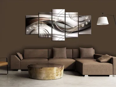 Produktbild von ABSTRAKT Acrylglasbild Modern Wandbild Glasbilder Bilder a-A-0174-k-n