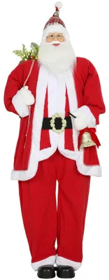 Produktbild von Weihnachtsmann 1,2m, Weihnachtsfigur Weihnachtsdeko für Außen Garten