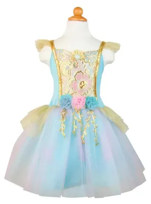 Produktbild von Meerjungfrau Kostümkleid mit Schwanz Pastell Aqua Gr. 104/116