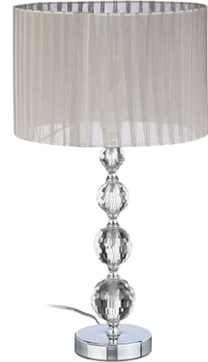 Produktbild von relaxdays Nachttischlampe Kristall