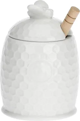 Immagine prodotto di Contenitore per miele con coperchio e cucchiaio