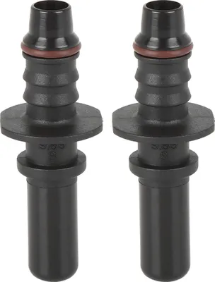Produktbild von 2 Stück Kraftstoffleitung Verbinder Schlauchkupplung 9,89mm ID8 Kraftstoffschlauch Schnellverschluss Verbindungsstück Schnellverbinder