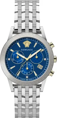 Produktbild von Versace Herren Armbanduhr  Sport Tech 40 mm Armband Armband Armband Edelstahl VELT01019