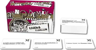 Produktbild von Brettspiel Anno Domini Essen und Trinken, Kartenspiel, 110 Karten, für die Freizeit