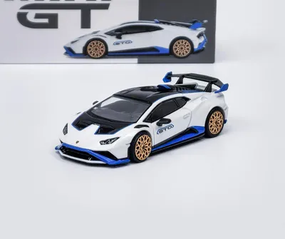 Produktbild von Lamborghini Huracán STO Bianco Asopo - Mini GT 1:64