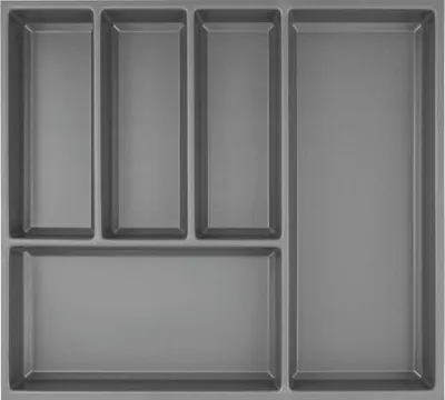 Produktbild von Agoform Besteck Organizer Sky Besteckeinsatz 520x53x473 Kunststoff schiefergrau