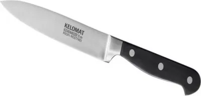 Produktbild von Kelomat Küchenmesser 13 cm händisch geschärft Chromstahl Profimesser