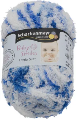 Image de Schachenmayr Baby Smiles Lenja Soft, 25g Blue Spot Col fils à tricoter main