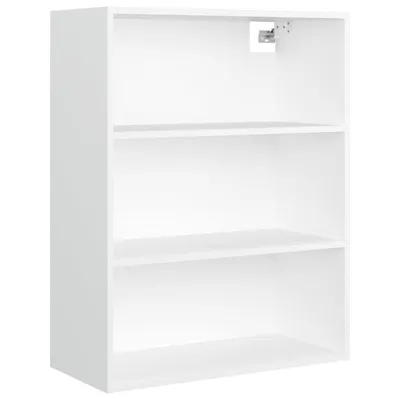 Obrázok produktu pre Závesná nástenná skrinka biela 69,5x32,5x90 cm