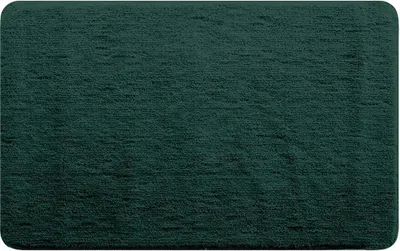 Produktbild von spirella® Badevorleger, Badeteppich "Rosario" grün, dunkelgrün, moosgrün, 50x80cm, waschbar, Anti-Rutsch, 100% Microfaser