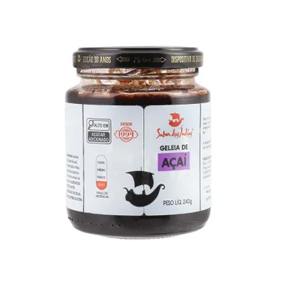 Produktbild von Geléia de Açaí SABOR DAS INDIAS 240g
