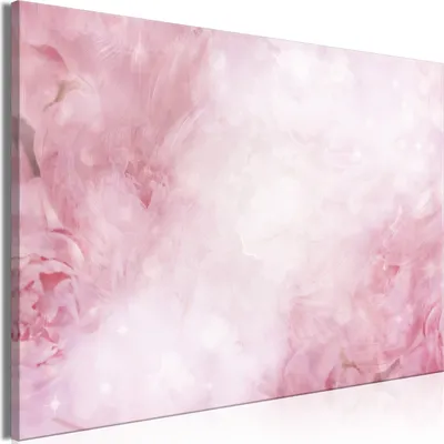 Produktbild von Vliesstoff Leinwandbild - Pink Power (1 Part) Wide 120x80 cm Blumen b-C-0769-b-a