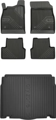 Produktbild von FROGUM Gummimatten Auto Fußmatten + Kofferraummatte für Opel Astra J 2009-2020