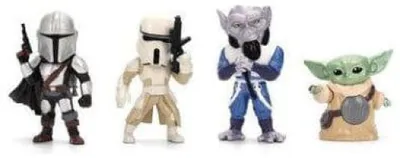 Obrázok produktu pre Figúrka STAR WARS The Mandalorian 2,5" séria 2, 4 kusy