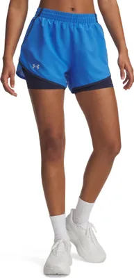 Produktbild von Under Armour Ua Fly By 2-In-1 Shorts - blue atlantis, Größe:S