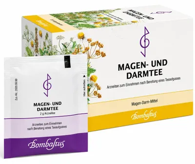 Image de Bombastus Tisane pour l'estomac et l'intestin, 20 sachets. Sachets filtres