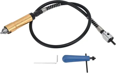 Productafbeelding van Flexibele as - Boorhouder verlenging - Precisie klussen - Lage trillingen - 03-65 mm - Zwart